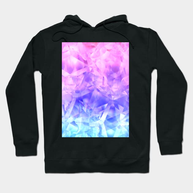 Mermaid Inspired Crystal Texture Hoodie by LaurenPatrick